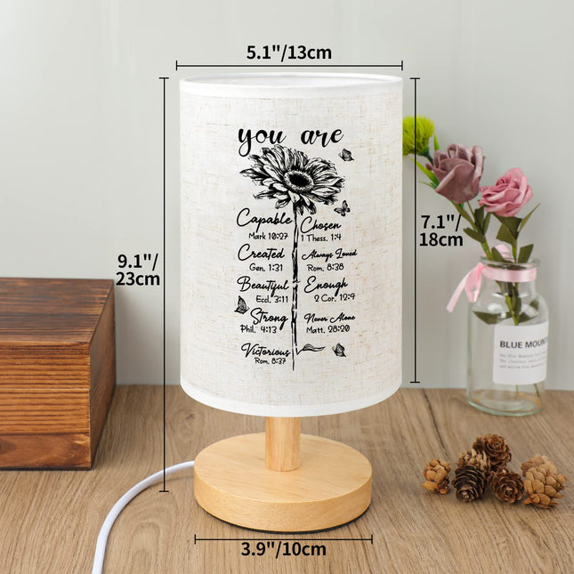 PRSTENLY Christian s for Women Night Light, Christmas Religious Birthday s for Women, Inspirational Encouragement Sunflower Retirement s for Women, Friends, Sister, Mom, Grandma, Wife