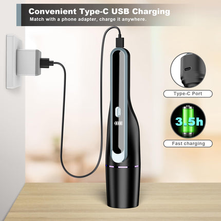 Handheld Vacuum Cordless, Car Vacuum With Brushless Motor 14Kpa Suction, 1.2Lbs Ultralightweight, Led Light, Portable Rechargeable Mini Vacuum For Car Home Cleaning