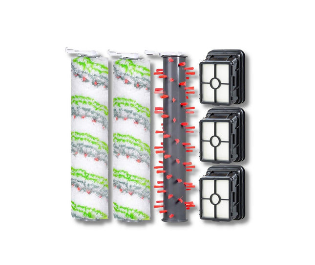 Parts For Bissell Crosswave Max 2554 2554A 2590 2593 2596 And Hydrosteam 35151 3515 35152 3513 3518 3Brush Rolls 2788 And 3 Pack Filters 1866,1618641,1608684