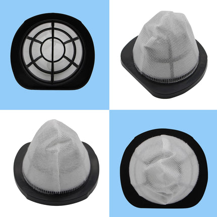 2037423 Filter Compatible With Bissell 3In1 Lightweight Stick Vac 38B1, 38B1L, 1059 Series, Compare To Part 2037423 & 2037424 4 Pack Vacuum Filter & 4 Pack Foam Filter