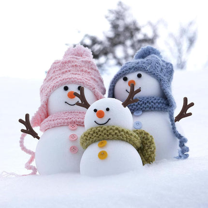 Operitacx 100pcs Mini Snowman Hand, Plastic Antlers Branch Christmas Snowman Hand for DIY Snowman Christmas Accessories