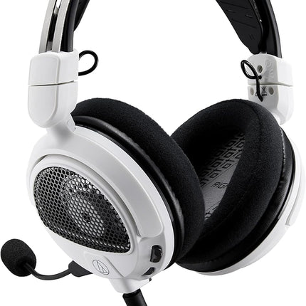 Audio-Technica ATH-GDL3WH Open-Back Gaming Headset, White