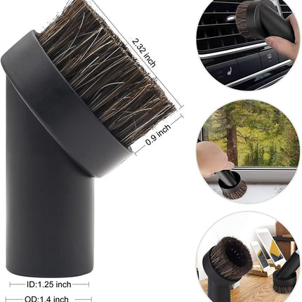 15 Pcs Universal Vacuum Attachments & Brushes For Shop Vac Accessories 2 12 To 1 14 Hose Adapter For Shop Vac, 1 78 To 1 Vacuum Hose Adapter, 1 14 Shop Vacuum Cleaner Attachments
