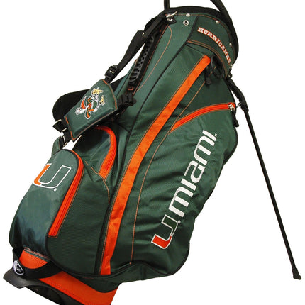 NCAA Miami Hurricanes Fairway Stand Golf Bag