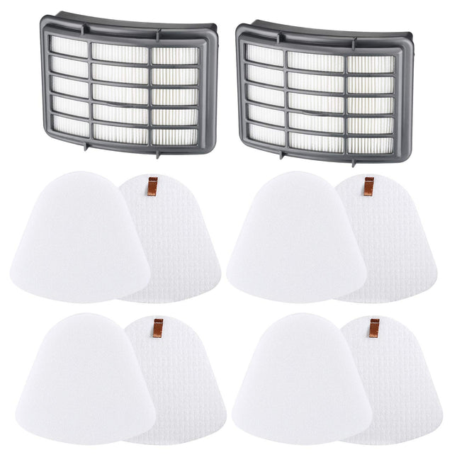 4+2 Pack Filters For Shark Vacuum Navigator Lift Away Filter Zu503Amz, Nv350, Nv351, Nv352, Nv355, Nv356E, Nv360, Nv370, Nv391, Uv440, Uv490, Uv500, Uv540, Uv550, Cu500, Xff350 Xhf350
