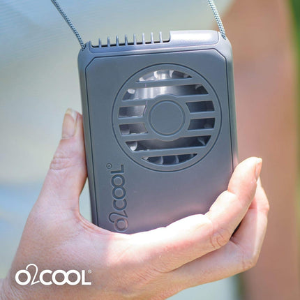 O2Cool 2 Pack Battery Powered Deluxe Necklace Fans