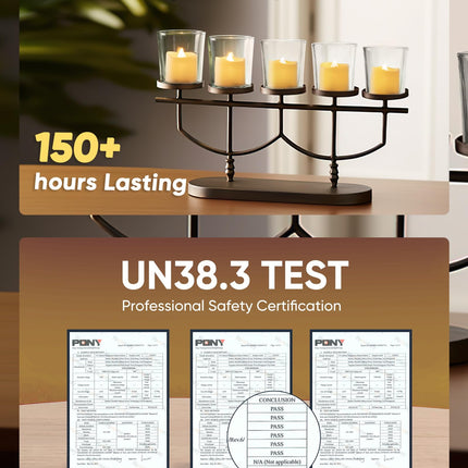 Homemory 12Pack Timer Flameless LED Votive Candles, Long Lasting Battery Operated Tea Light with Timers, 6 Hours On and 18 Hours Off Cycle Automatically for Wedding,Table Decorations (Ivory Base)