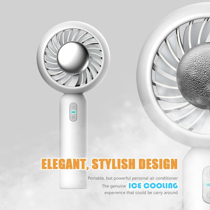 Air Conditioner Fan The Genuine Portable Ice Cooling Refrigerating Pad Handheld Cooling Fan That Blows Cold Air