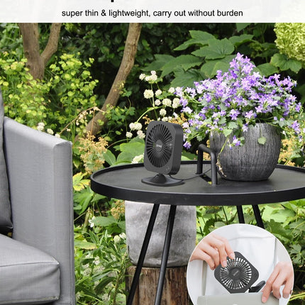Zuvas Mini Desk Fan Small Powerful Personal Fan Strong Airflow Usb Fan 3 Speed Adjustable Table Fan 70° Tilt Electric Portable