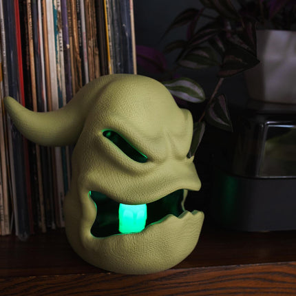 The Nightmare Before Christmas Disney LED Flickering Flameless Candle with Automatic Timer Officially Licensed Collectible