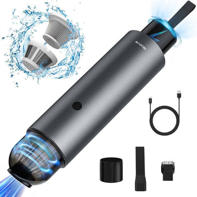 Nexpow Handheld Car Vacuum With Detachable Power Bank,10000Pa Portable Car Vacuum Cleaner High Power, Handheld Vacuum Cordless, Small Hand Vacuum With Usb Charging For Car, Home, Office
