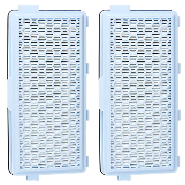 2 Pack Hepa Airclean 50 Filter Compatible With Miele Complete C2 C3 Compact C1 C2 S4 S5 S6 S8 Vacuum Cleaner, Ref. Number Sfha 50