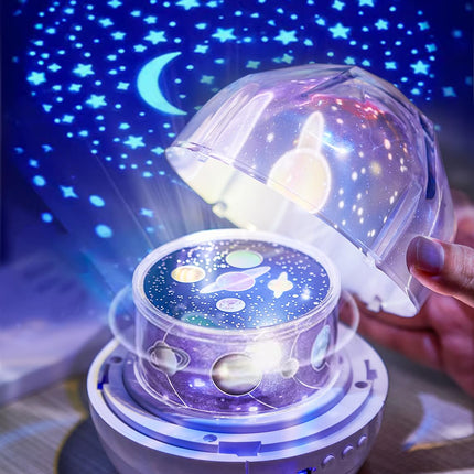 Night Light for Kids + 21 Sets of Films, Projector Night Light for Kids Bedroom, Ceiling, Star Galaxy Projector with 360° Rotation for Baby Girls Boys, Birthday, Christmas, Baby Nursery, Room Decor