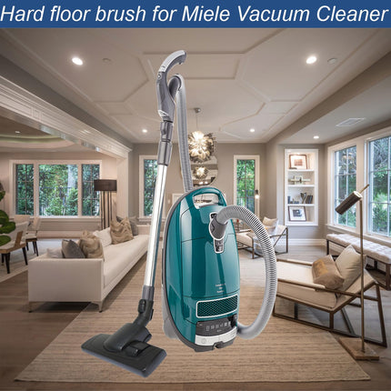 Vacuum Head Compatible With Miele Vacuum Cleaners Works On Lowpile Carpets And All Smooth Floors 35Mm Vacuum Floor Brush And Carpet Attachment Hardwood Floor Attachment
