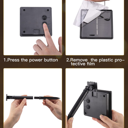 Brightown Solar Lights for Outside, 9.8Ft 120 LED Solar String Lights Outdoor Waterproof, 8 Modes Firecracker Balcony Lights for Tree Patio Christmas Party Wedding Decor (Warm White)