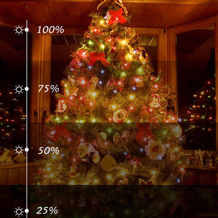 Avatar Controls 32.8ft Smart Christmas Lights Works w/Alexa Google, Color Changing LED Lights with Remote, Music Sync Fairy Lights with 20 Flash Modes, Plug in USB String Lights with Timer