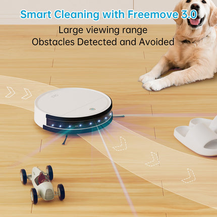 Okp Robot Vacuum Cleaner, Tangle, Super Thin, Low Noise, Powerful Suction, Cleaning Schedules, Selfcharging, Robotic Vacuums With Wifiappalexa Control, Ideal For Pet Hair Carpets Hard Floors