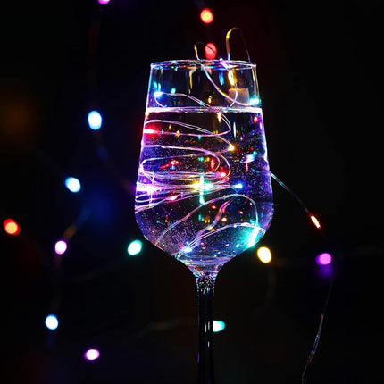 Brightown 12 Pack Easter Led Fairy Lights Battery Operated String Lights Waterproof Silver Wire 7 Feet 20 Led Firefly Starry Moon Lights for DIY Wedding Party Bedroom Patio Christmas