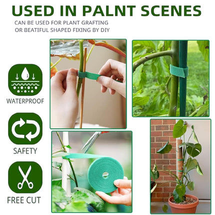 Plant Ties Velcro Reusable, Adjustable, Gentle Plants Supports for Effective Growing