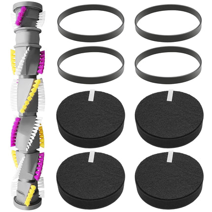 2252 Parts Compatible With Bissell Cleanview Swivel Pet Vacuum 2252 2254 2486 2488 2489 2253 2254 2258 22528 3197 3198 Vacuum Cleaner 1 Brush Roll,4 Belts,4 Filters With 1 Cleaning Tool