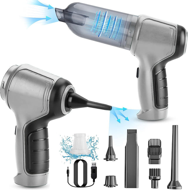 Wireless Handheld Car Vacuum Cleaner, 15000Pa Strong Suction Handheld Vacuum Cordless 3 In 1 Keyboard Vacuum Cleaner, Cordless Portable Mini Vacuum For Car, Home, Office, Pet Hair Cleaning