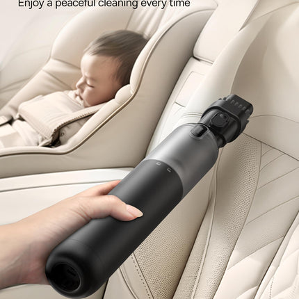 Updated Car Vacuum Portable Cordless, Baseus 12Kpa Handheld Car Vacuum Cleaner With Usb C Fast Charging, Single Touch Empty, Multifunction Air Blower Inflator Pump For Car, Swim Rings, Air Mattress