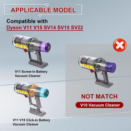 Dust Bin For Dyson V11 V15 Sv14 Sv15 Sv22 Vacuum Cleaner Canister Bin Parts For Dyson V11 Large Bin Part No. 97005001 And Part No. 96544301