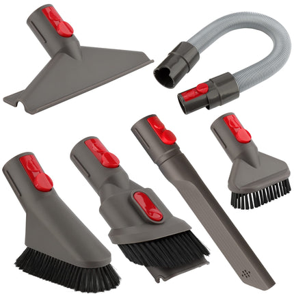 Accessory Tool Kit Attachment Set With Extension Hose For Dyson Gen5 G5 V15 V12 V11 V10 V8 V7 Cordless Vacuum Cleaner 6 In 1