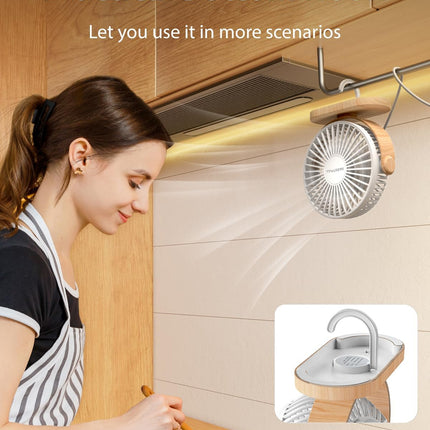 Sweetfull Desk Fan Usb Small Fan, 3 Speeds Portable Fan, 360° Rotate Personal Desktop Table Fan, Mini Fan Quiet Operation