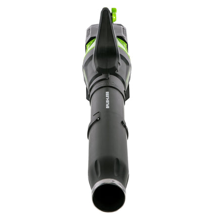 Greenworks Pro 80V (145 MPH / 580 CFM) Brushless Cordless Axial Blower, Tool Only BL80L01 & Greenworks PRO 16-Inch 80V Cordless String Trimmer (Attachment Capable), Battery Not Included GST80320