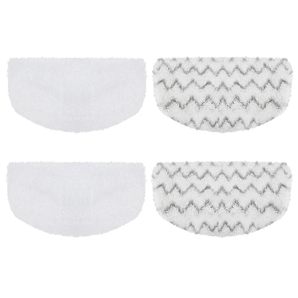 4 Pack Steam Mop Pads Compatible With Bissell Powerfresh Steam Mop 1940 1806 1544 2075 2685A 2181 2814 Series, Model 1940A 1940W 19405 2075A 2685A 5938, Microfiber Washable, Reusable