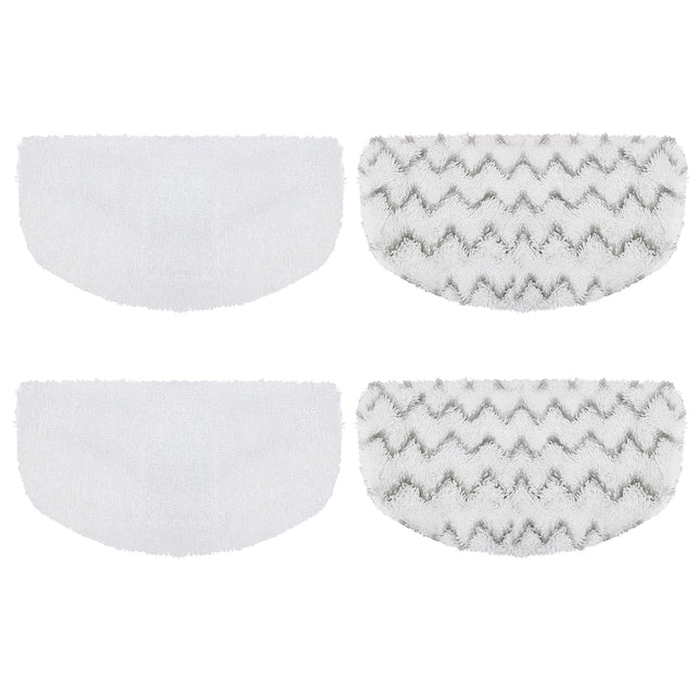 4 Pack Steam Mop Pads Compatible With Bissell Powerfresh Steam Mop 1940 1806 1544 2075 2685A 2181 2814 Series, Model 1940A 1940W 19405 2075A 2685A 5938, Microfiber Washable, Reusable