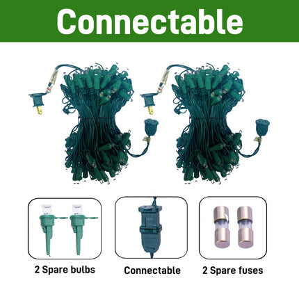 LED Christmas Net Lights Outdoor,120 LED 6ftx4ft Connectable Waterptoof Christmas Lights for Bushes Fence Tree Shrub Yard Garden Outdoor Christmas Decorations(Warm White)