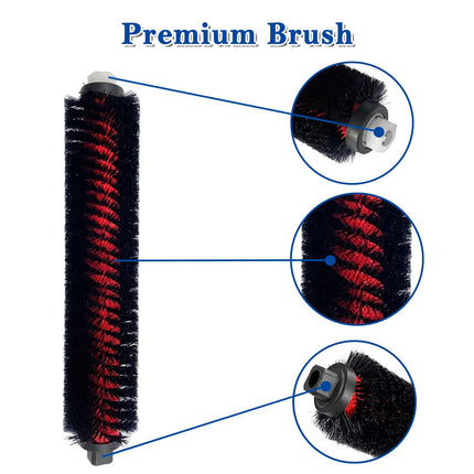 Highspeed Cleaning Brush For Roborock S7 Maxv Ultra & S8 Pro Ultra, Detachable & Washable Maintenance Brush, Roborock S7 Accessories For Mop Washing And Dock Selfcleaning 3 Pcs