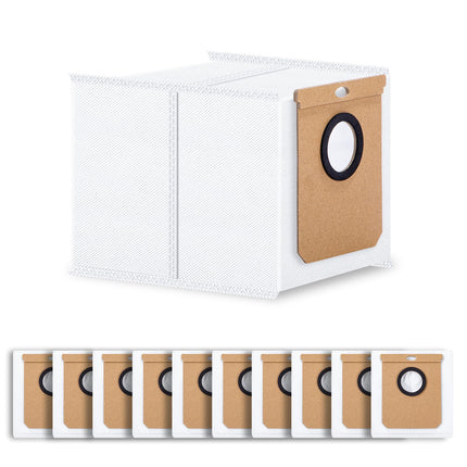 10 Pack Bags For Eufy L60 Sesl50 Ses Series Selfempty Station Robot Vacuum Bags Accessories Parts Dust Bags