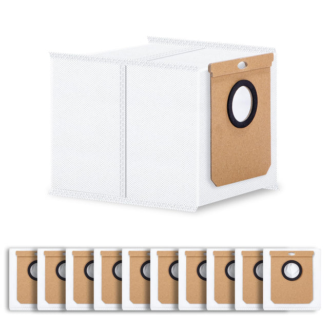 10 Pack Bags For Eufy L60 Sesl50 Ses Series Selfempty Station Robot Vacuum Bags Accessories Parts Dust Bags