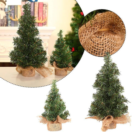 Artificial Small Mini Christmas Tree for Tabletop, Table Top Christmas Tree, Mini Christmas Tree for Party Decoration, Small Desk Xmas Tree, Festive Ornament(30cm)