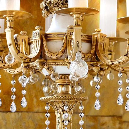 Christmas Ornaments Crystal Tree Decorations, 30Pcs Acrylic Clear Hanging Crystals for Centerpieces Teardrop Chandelier Garland Beads for Xmas Wedding Party Home Decor
