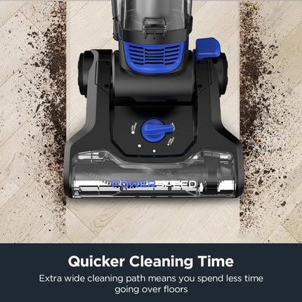 Eureka Lightweight Powerful Upright Vacuum Cleaner For Carpet And Hard Floor, Powerspeed, Model,Blue,Black Model