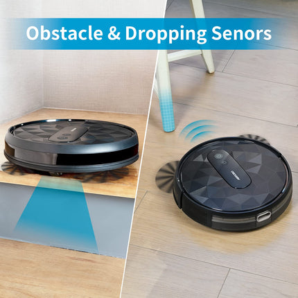 Airrobo Robot Vacuum Cleaner With 2800Pa Suction Power, App Control, 120 Mins Runtime, Selfcharging Robotic Vacuum Cleaner For Low Carpet, Pet Hair, Hard Floors, P20