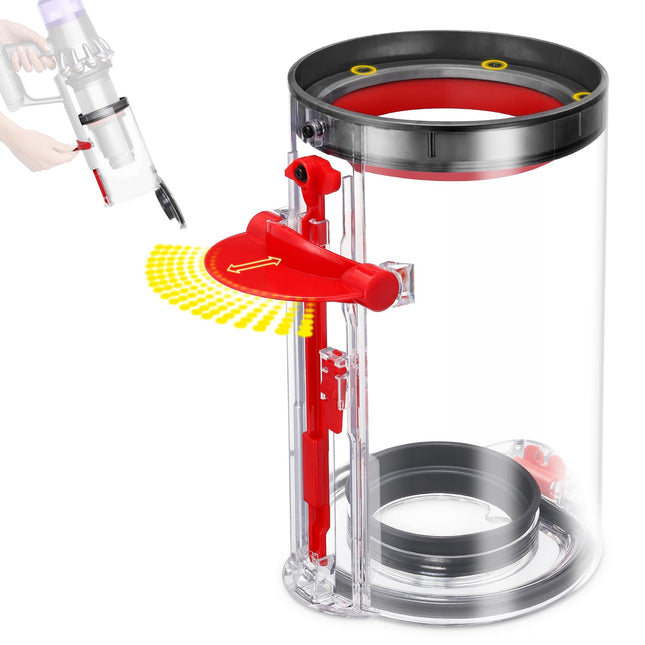 d Dust Bin For Dyson V11 V15 Sv14 Sv15 Sv22 Vacuum Cleaner Canister, For Large Bin Part No. 97005001 And Part No. 96544301