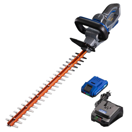Westinghouse Outdoor Power Equipment Cordless Hedge Trimmer, 2.0 Ah Battery and Rapid Charger Included
