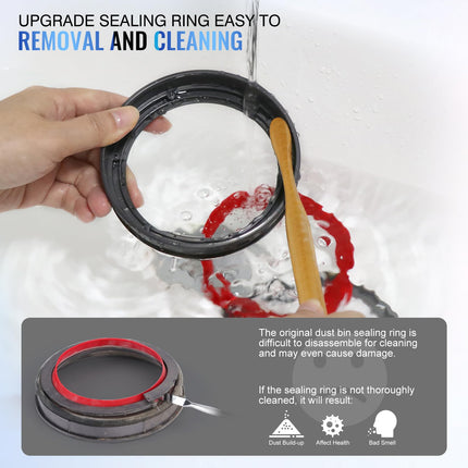 Uniqus d Dust Bin For Dyson V11 V15 Sv14 Sv15 Sv22 Vacuum Cleaner Canister, Vacuum Bin For Part No. 97005001 And Part No. 96544301