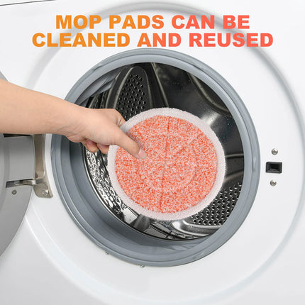 S7000 Pads Steam Mop Pads Compatible With Shark S7000Amz S7001 S7001Tgt S7000 S7201 S7000C Series Reusable Mop Refill, Steam & Scrub Allinone Hard Floor Steam Mop 6 Pack