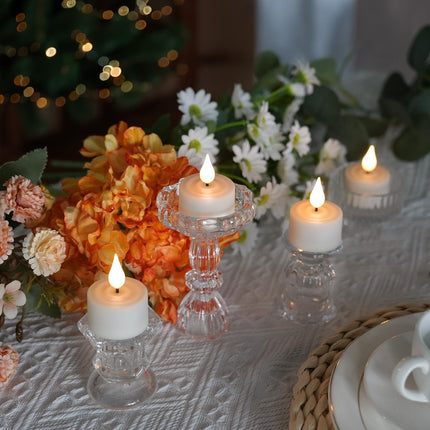 Rechargeable Tea Lights Candles with Remote Timer, 12 Packs Flameless Flickering led Tea Lights Votive Candles with USB Charging for Home Decor Centerpiece Christmas Wedding (2 inch)