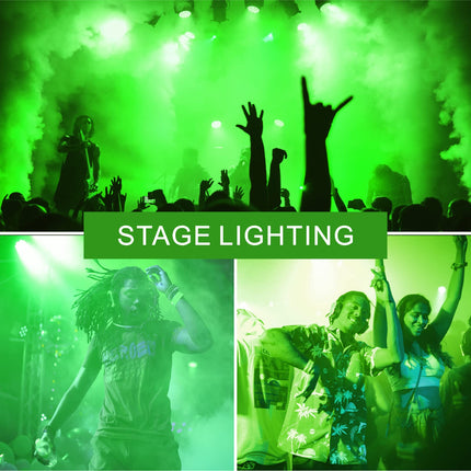 A19 LED Green Light Bulb, 9W Equivalent to 100W, Dimmable, E26 Base, 20000Hrs, for Party Decoration, Holiday Lighting, Halloween Light Bulbs, 2 Pack