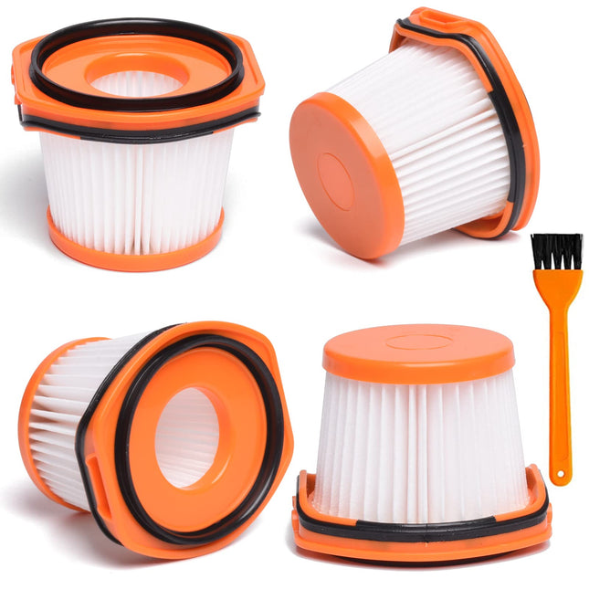 4Pcs For Shark Ws620 Ws632 Ws630 Filter,Combatible With Shark Wandvac System Ws633 Ws632Rgbrn Ws632Pkbrn Ws632Gnbrn Ws632Gdbrn Ws632Blbrn, To Part Xffwv360