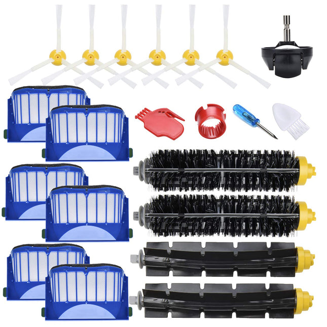 Parts Accessories Compatible For Irobot Roomba 675 670 665 690 692 694 671 677 650 655 614 Side Main Roller Brush Filter Caster Wheel