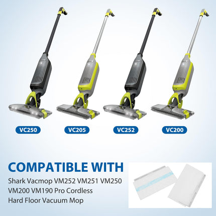 28 Pcs Disposable Mop Pads Compatible With Shark Vacmop Vm252 Vm250 Vm200 Vm190 Mop Pad Refills For Shark Vm252