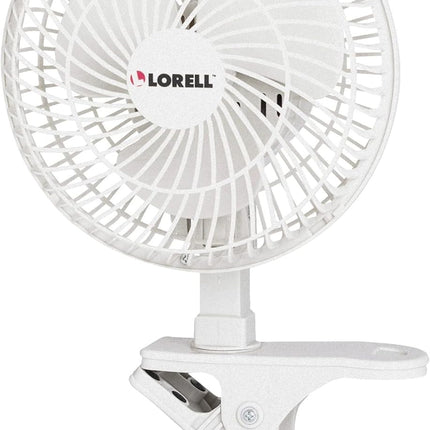 Atlantic Breeze 6 Personal ClipOn Fan, Light Gray